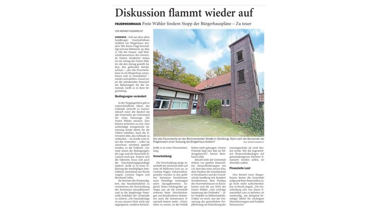 NWZ vom 29.05.2024